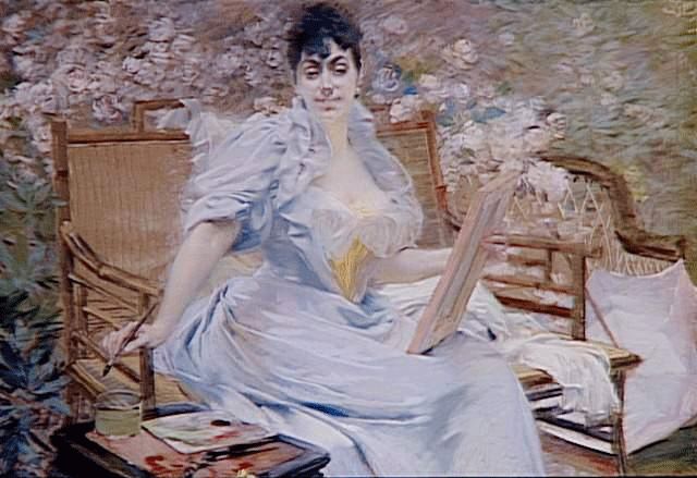 Madeleine Lemaire (Albert Besnard)