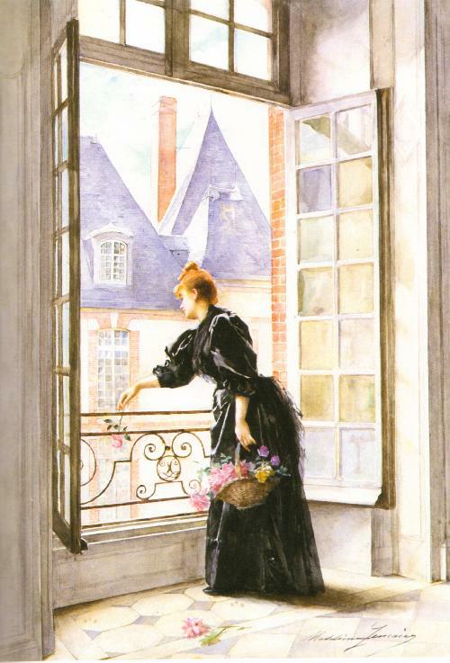 Marie Renard à Réveillon (Madeleine Lemaire)