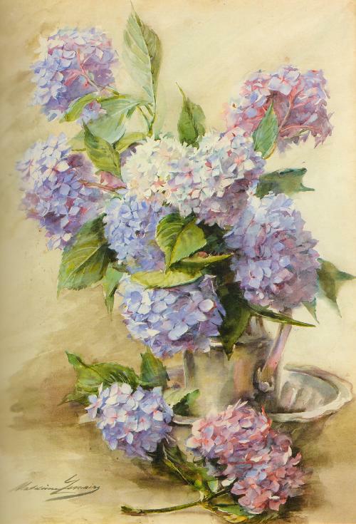 Les hortensias bleus (1895)