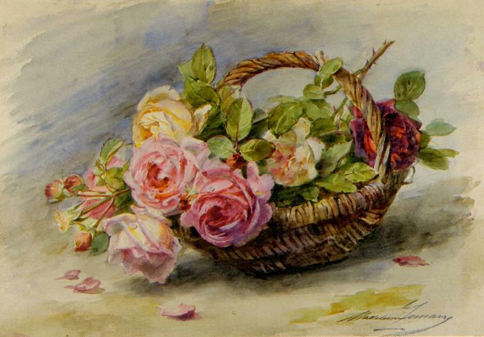 Panier de roses (1874)