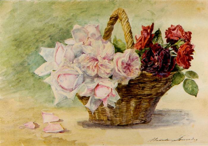 Panier de roses (1874)