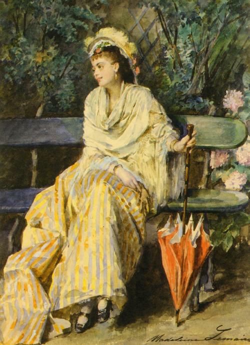 Jeune femme à l'ombrelle (1875)