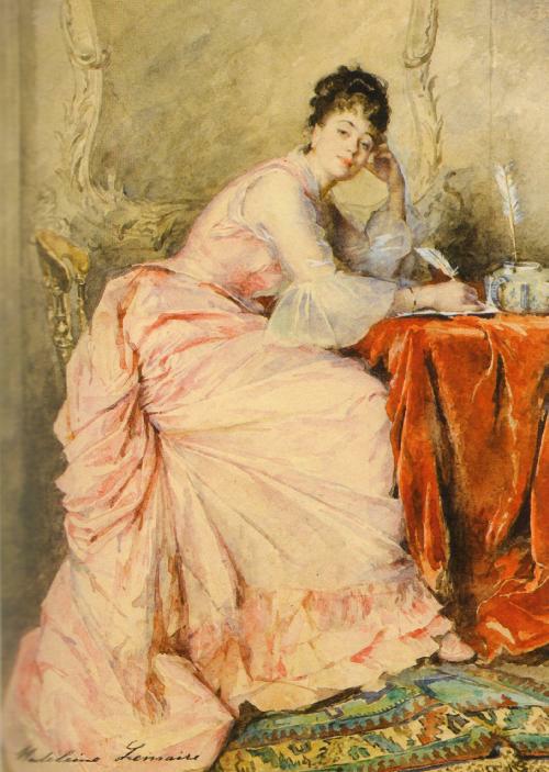 Jeune femme en rose (1875)