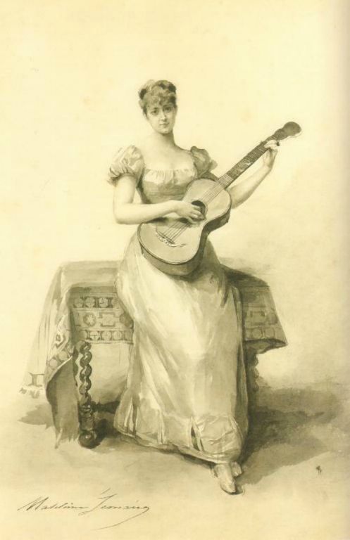 La joueuse de guitare (1882)