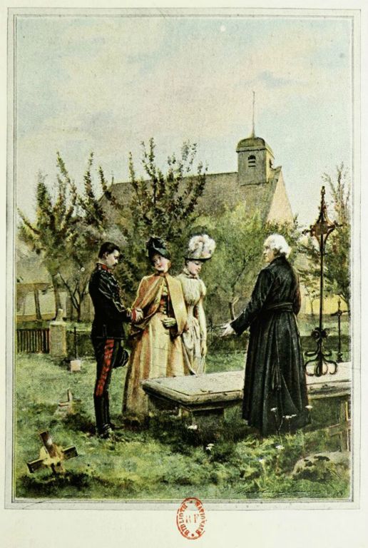 Illustration pour "L'Abbé Constantin" d'Halévy