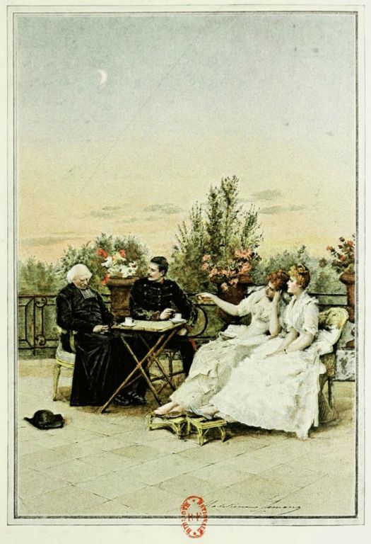 Illustration pour "L'Abbé Constantin" d'Halévy