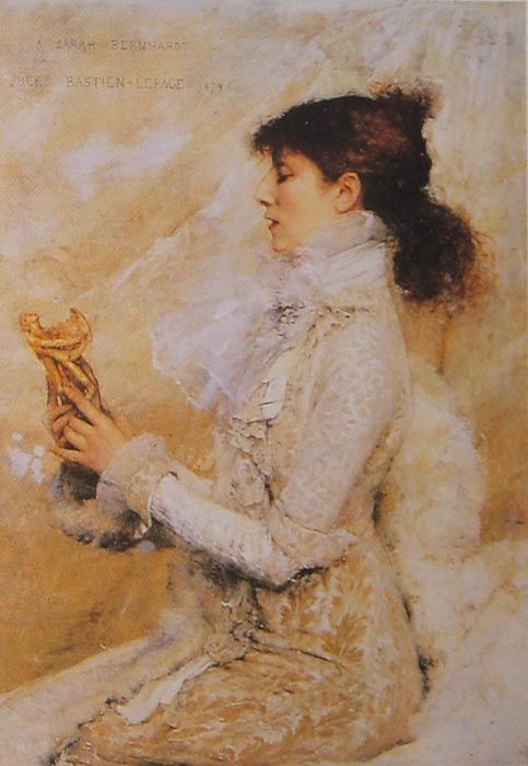 Sarah Bernhardt par Bastien Lepage